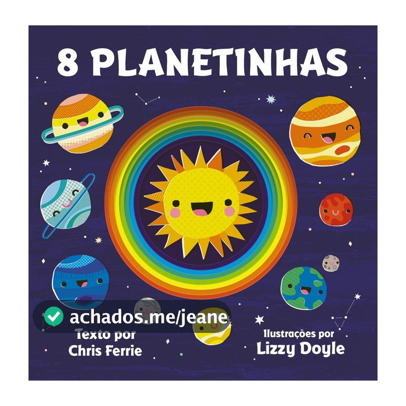 8 Planetinhas Livro Infantil