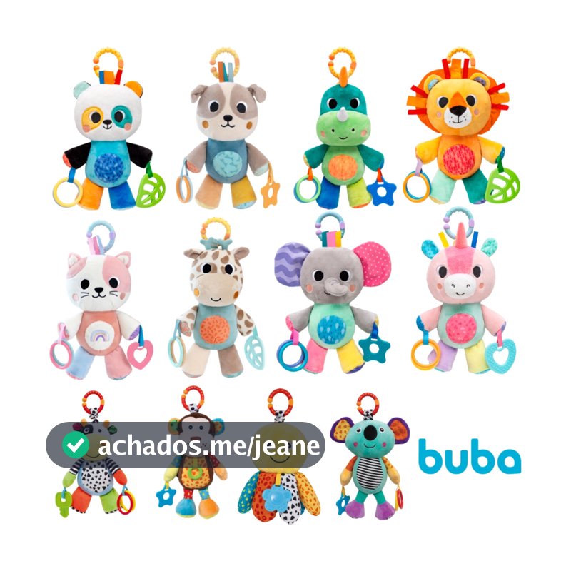 Móbile para Bebê Bichinho de Pendurar Treme Treme Buba Menino Menina