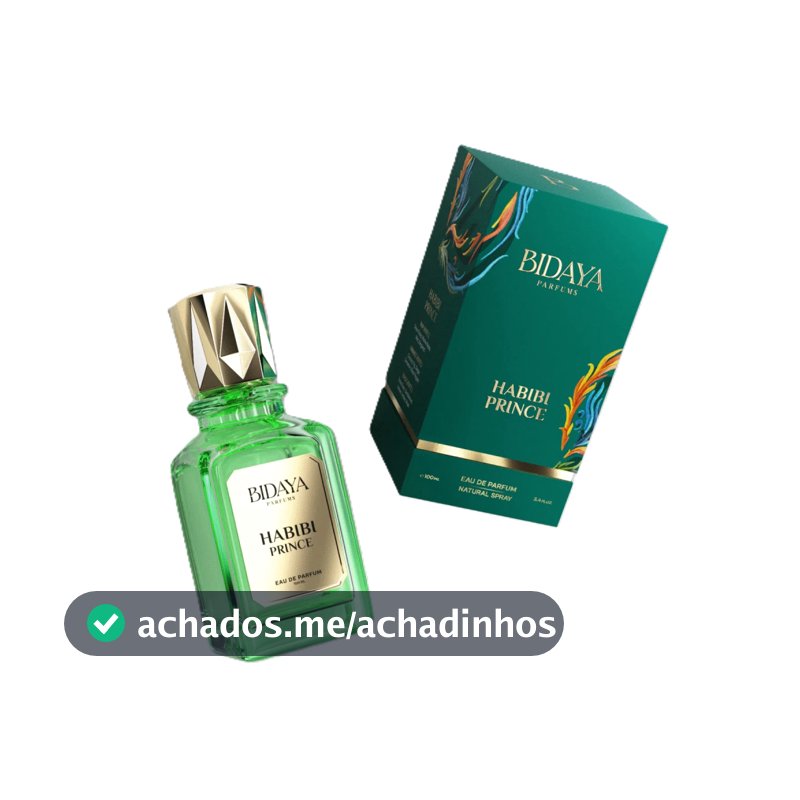 Perfume Bidaya - Habibi Prince 100 ML Perfume Árabe Lançamento