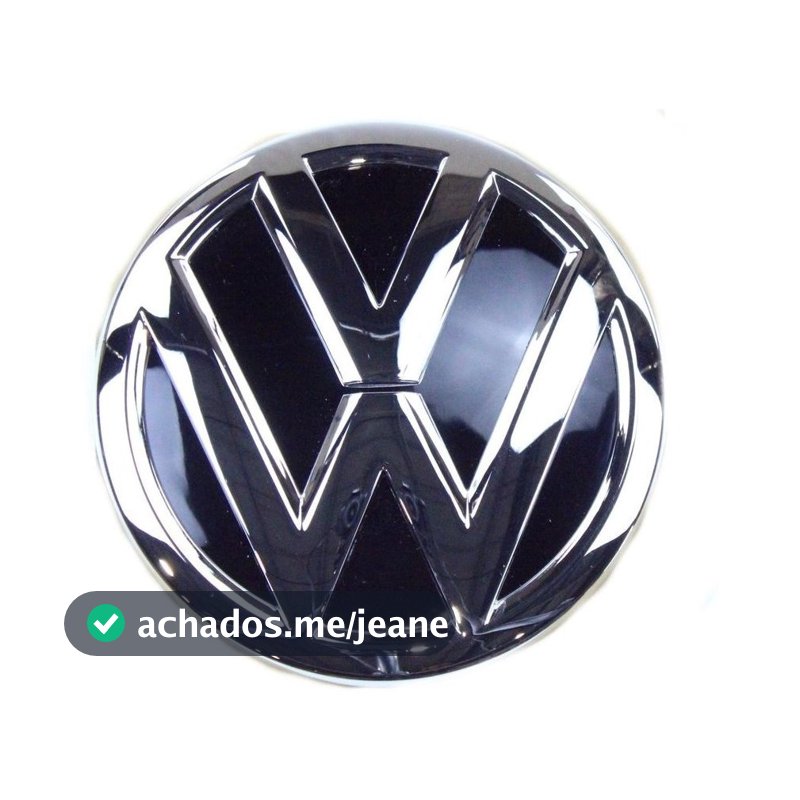 Emblema Vw Tampa Traseira Polo Virtus Orig. Vw 6ea853630fod