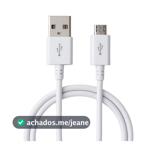 ( Original ) Cabo Carregador Samsung V8 Turbo A01 A02 A03 A10 A10s J2 J4 J5 J7 Carregamento Rápido