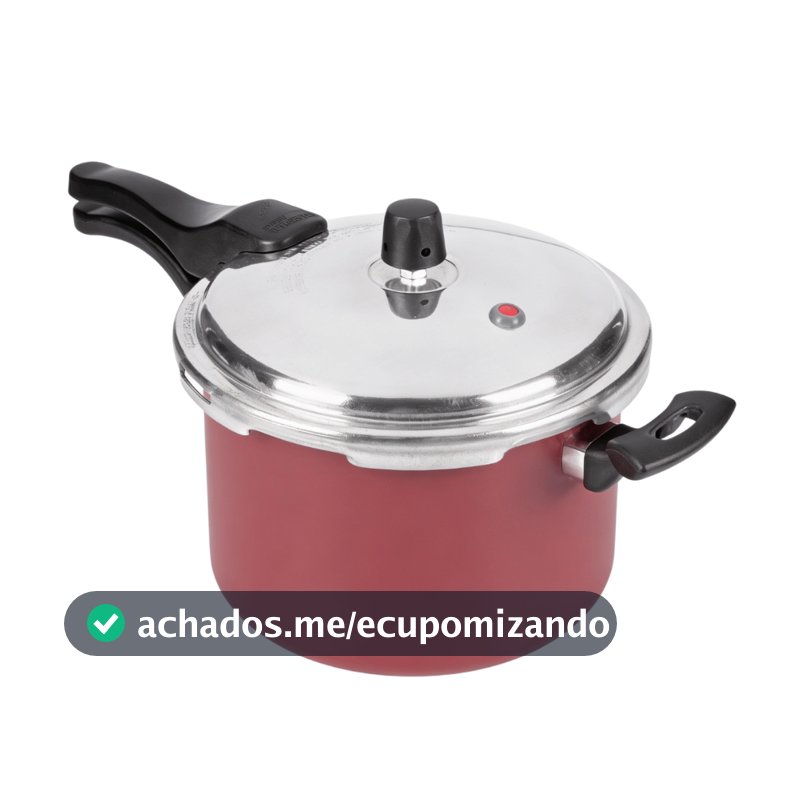 Panela De Pressão Fechamento Externo Antiaderente 4,5L Nacional