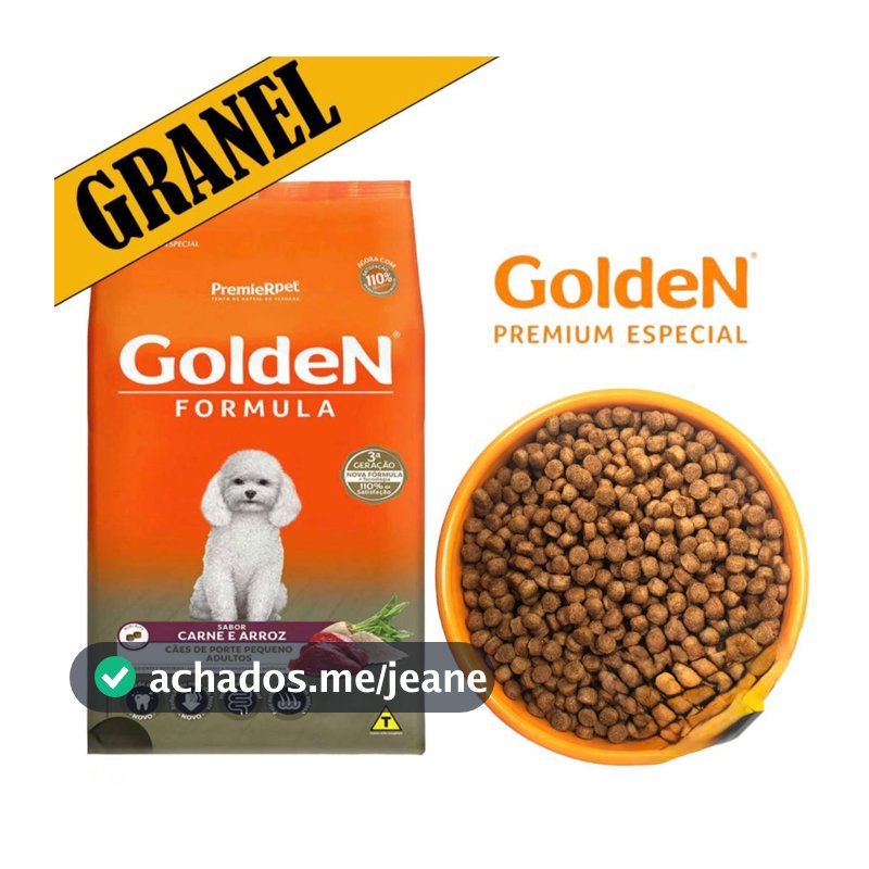 Ração Para Cachorro PremieR Pet Golden Raças Pequenas 3Kg - Ração Cachorro
