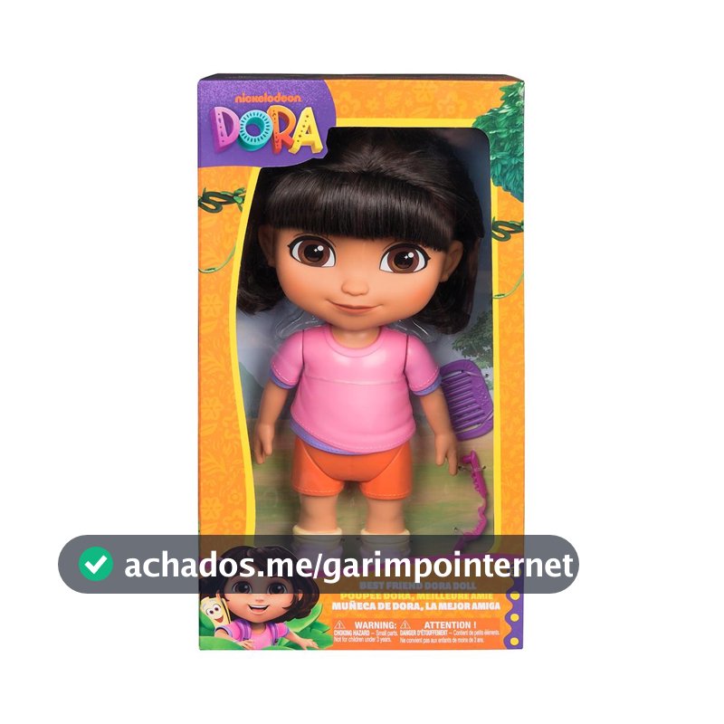 Dora Aventureira - Boneca 30cm Com Acessorios