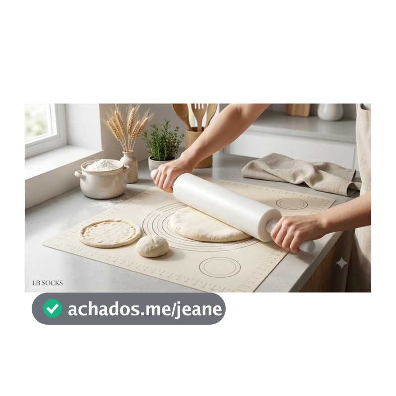 Rolo De Massa Profissional Pão Pizza Macarrão Lasanha Cozinha Alto Padrão ENVIO IMEDIATO