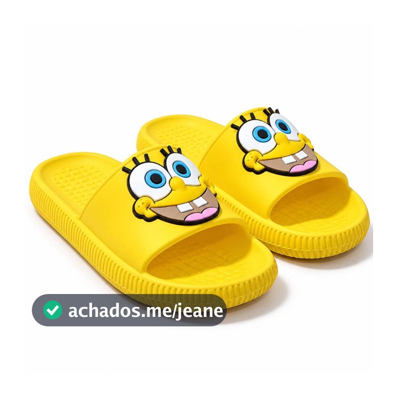 Chinelo Nuvem Infantil e Adulto Masculino e Feminino do Bob Leve e Confortável de Menino e Menina