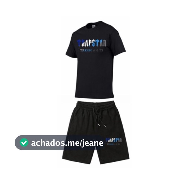 Conjunto Camiseta + Bermuda Trapstar Novo!