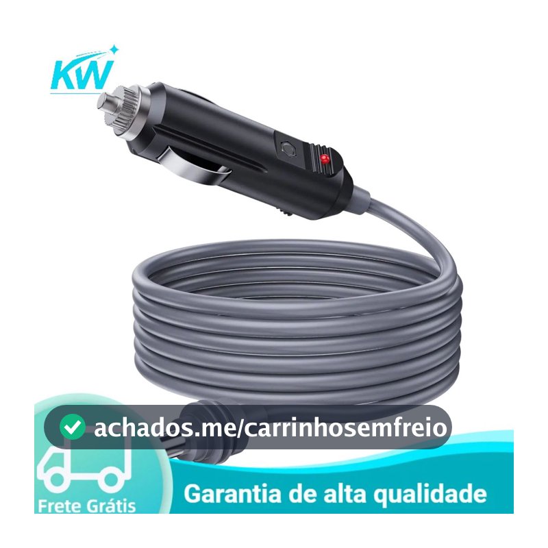 Cabo 12v De Carregamento Para Starlink Mini Cinzeiro 3m cabo de recarga
