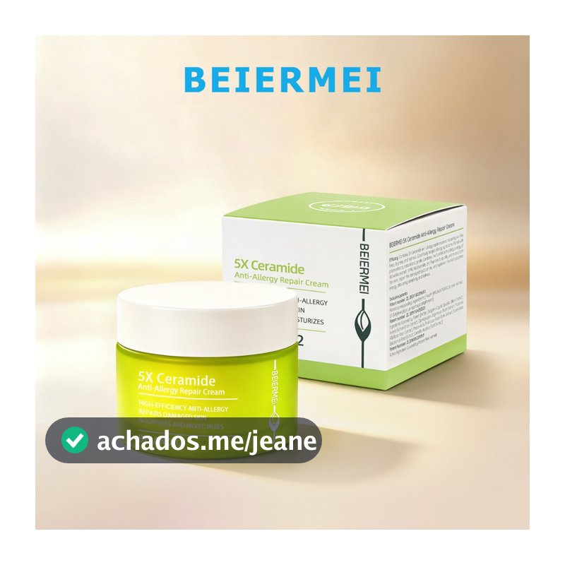 BEIERMEI  Cream Anti-Allergy Repair 5X Ceramide 30g/1.0FL.OZ Antialérgico Reparação da pele danificada