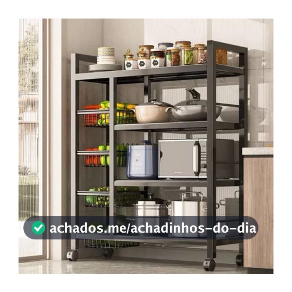 Rack de mercadorias Rack de mercadorias multicamadas de exibição de armazém Rack de armazenamento de cozinha