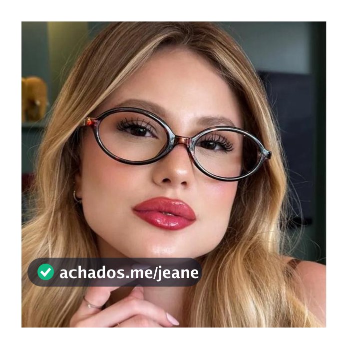 Óculos de Sol ARMACAO DE OCULOS  Feminino Aro Oval Luxo Lente UV400 Moda Europa