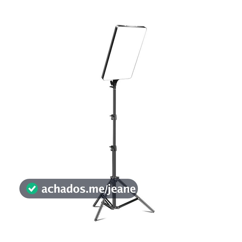 18 Polegadas Ring linght Iluminador Led Retangular Profissional Foto Celular Tripé de 2.1m