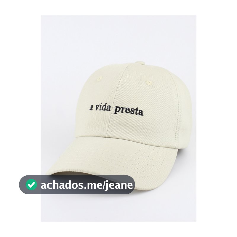 CAPSTORE Boné Dadhat Ajustável Feminino Masculino Regulagem Frase Praia A Vida Presta Dia a Dia