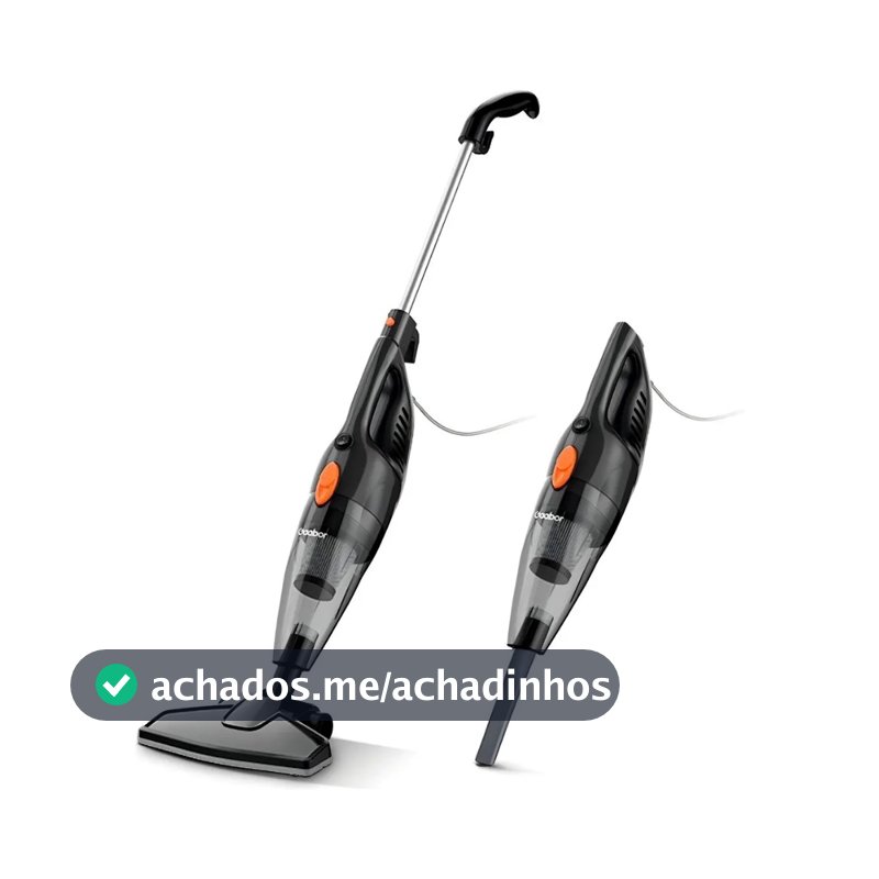 Aspirador De Pó Vertical 2 Em 1 Portátil Gaabor 650w