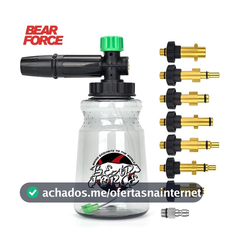 Snow Foam Universal 1/4 Conector Rápido Snow Foam Bear Force Profissional