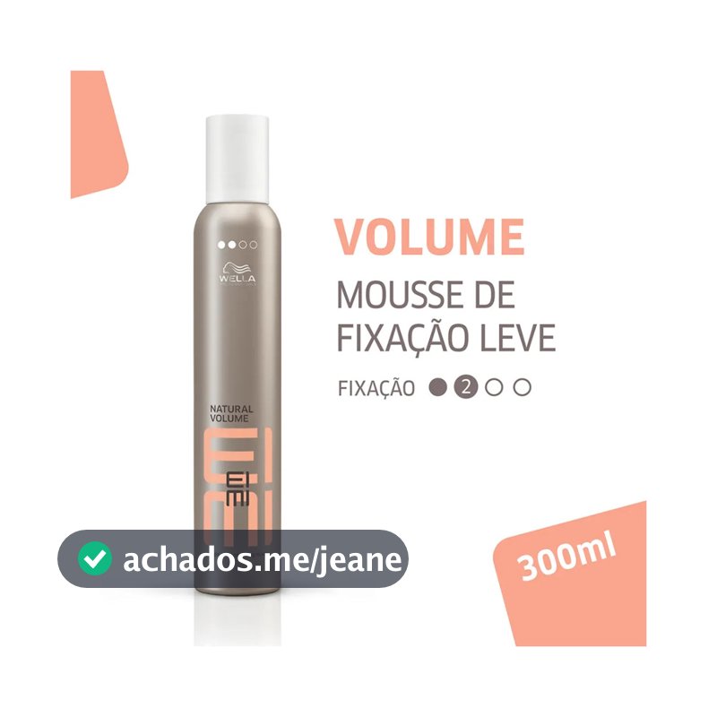 Wella Professionals EIMI Natural Volume - Mousse Volumadora 300ml