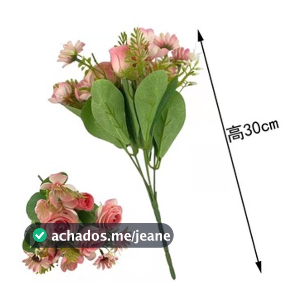 Cabeças Peônia  BOTÃO Rosa Flores Artificiais Decoração Arranjo de flores planta decorativa Flores e Plantas Artificiais