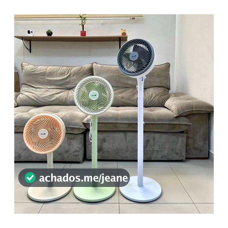 Ventilador Com 5 Lâminas E Base Resistente-De Circulação De 180 Graus De  Ventos Fortes.XHL_ELETRONICOS