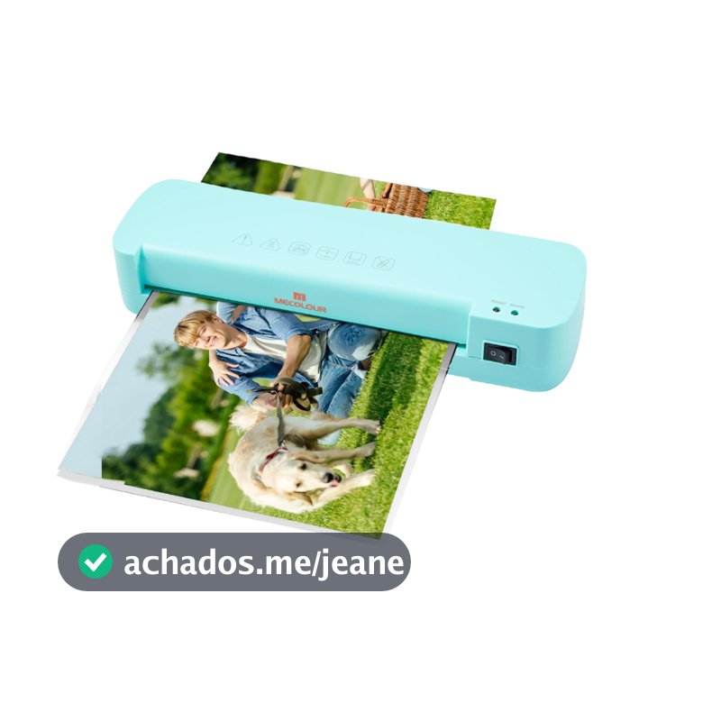 MECOLOUR Plastificadora Nova Laminadora Refiladora A4 De 9 Polegadas Antiatolamento 127V/220V