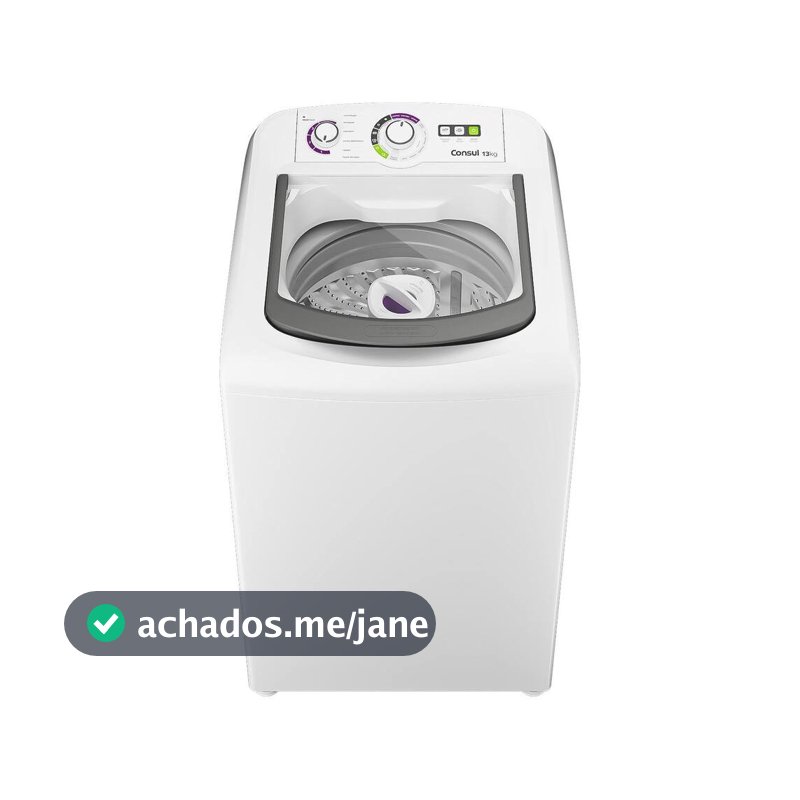 Máquina de Lavar CWH13AB 13kg Dosagem Econômica Ciclo Praia Ciclo Edredom Consul