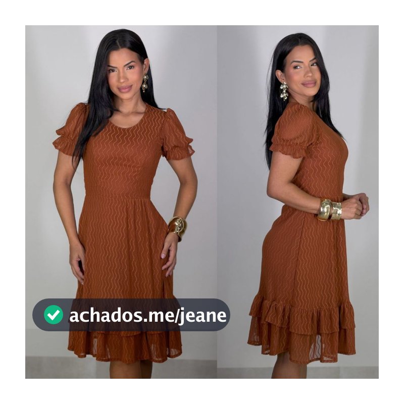 Vestido Mídi Vaze Tule Manga Princesa Forrado Moda Cristã Casamento Formatura Festa