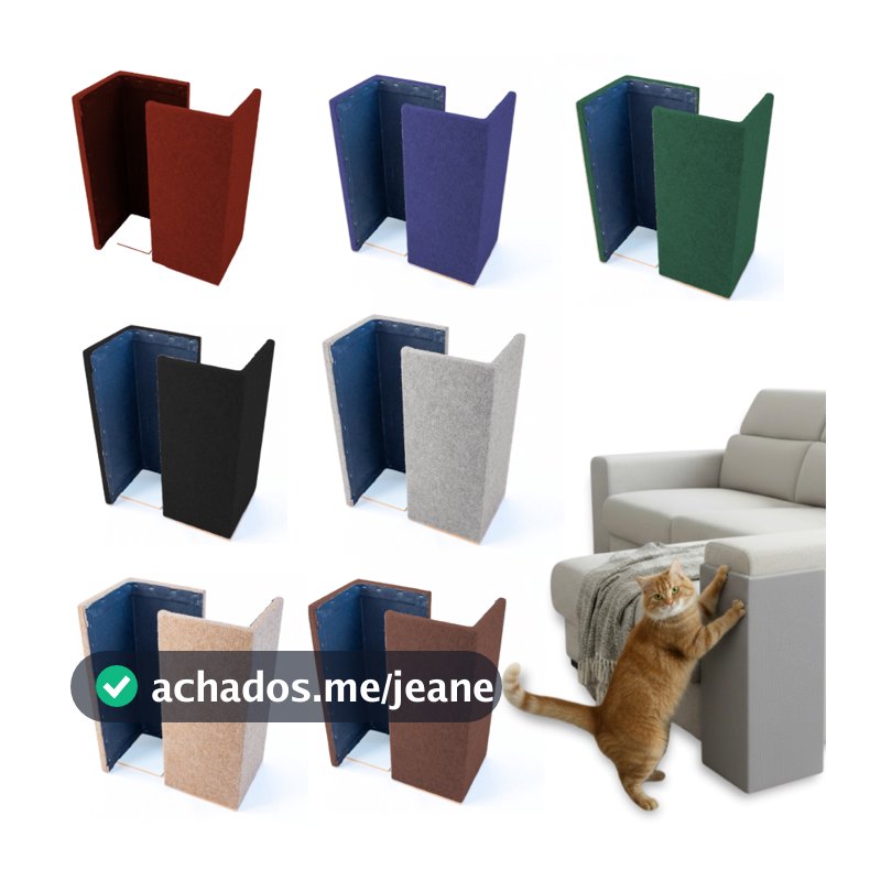 Arranhador Para Gatos 2pçs REFORÇADO Protetor De Sofá Para Gatos Arranhador de Gato Para Sofá