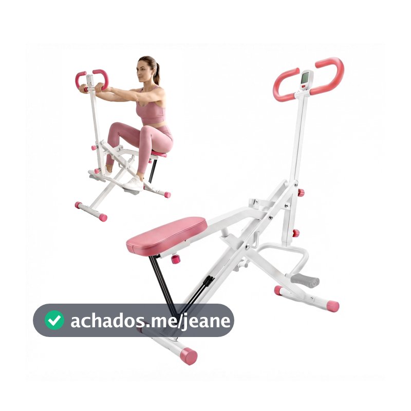 HEROI Bicicleta Dinâmica Sentada Doméstica Ajustável,3 Modos de Treino+Até 150kg