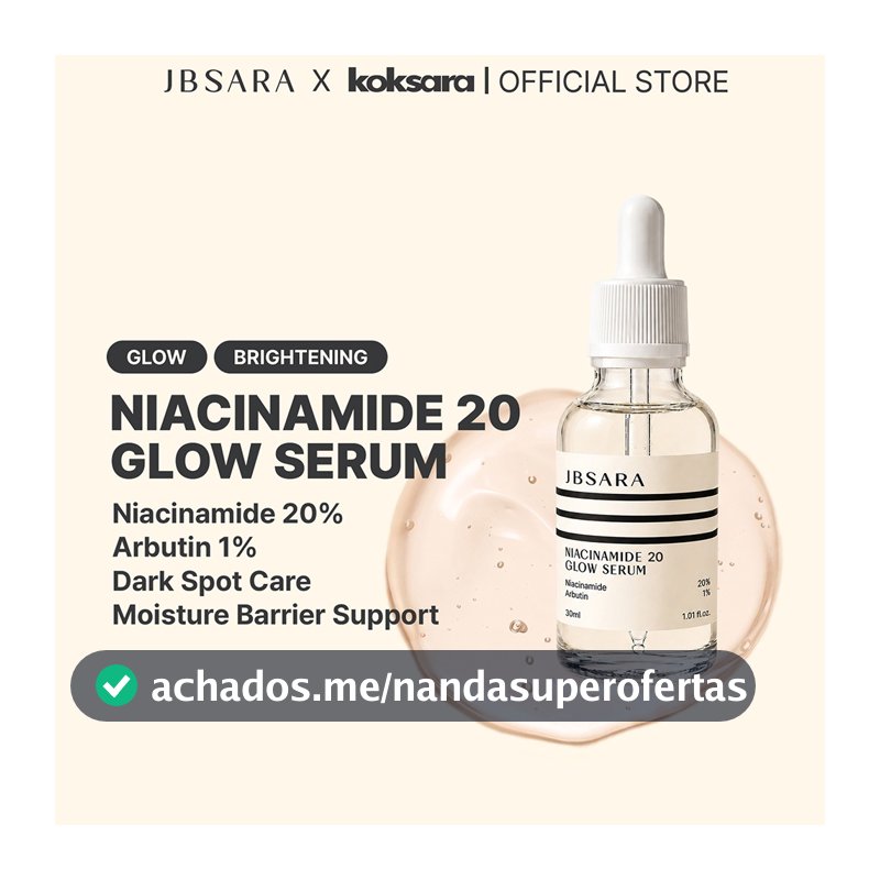 [NEW] JBSARA Niacinamide 20 Glow Serum 30ml