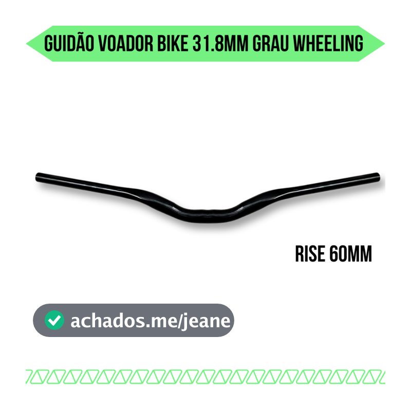 Guidão Voador Bike Grau Wheeling Bicicleta 780mm Tipo Kalin Grau Gios Hupi Vikingx Freeride