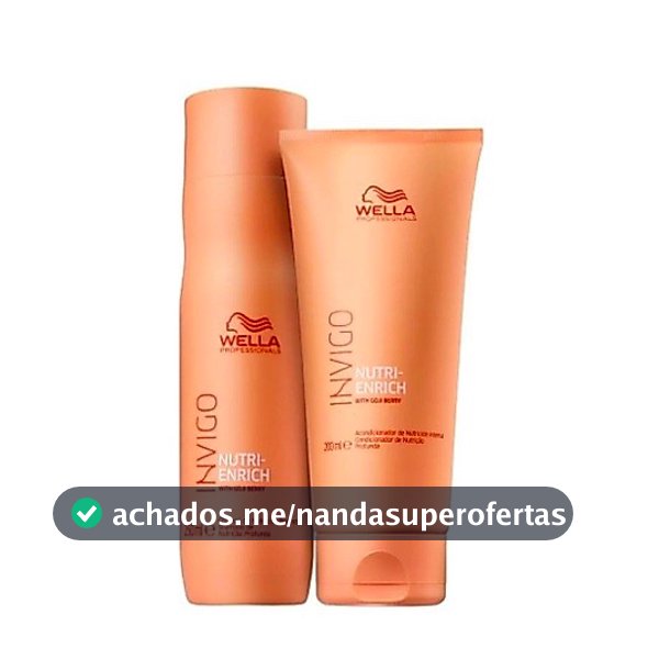 Kit Shampoo e Condicionador Invigo Nutri Enrich - Wella