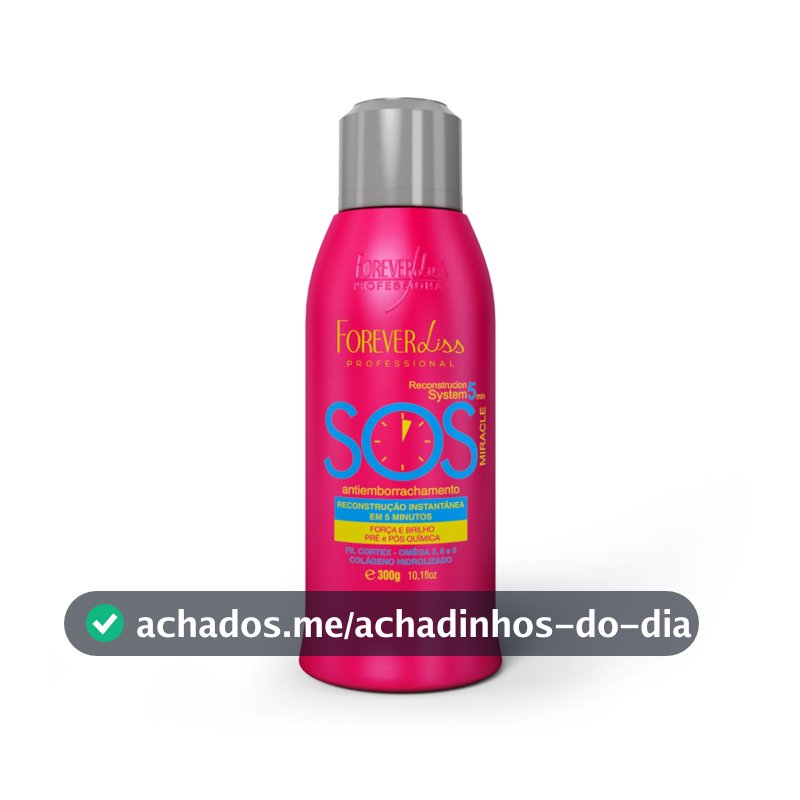 Reconstrutor Sos Antiemborrachamento Forever Liss 300ml