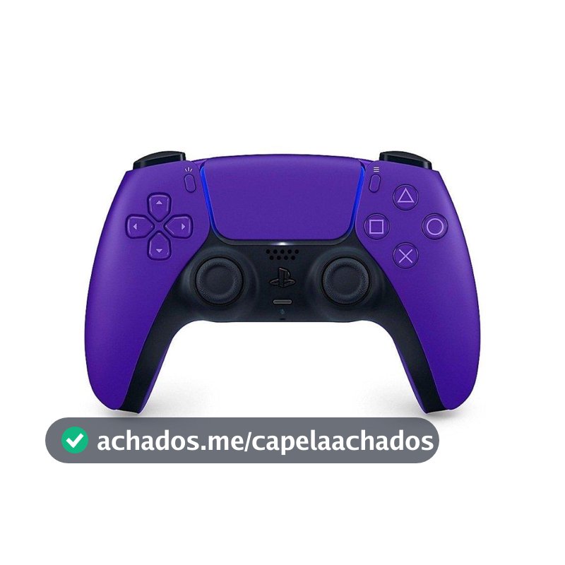 Controle Sem Fio Sony DualSense, PlayStation 5, Bluetooth, Galactic Purple - CFI-ZCT1W