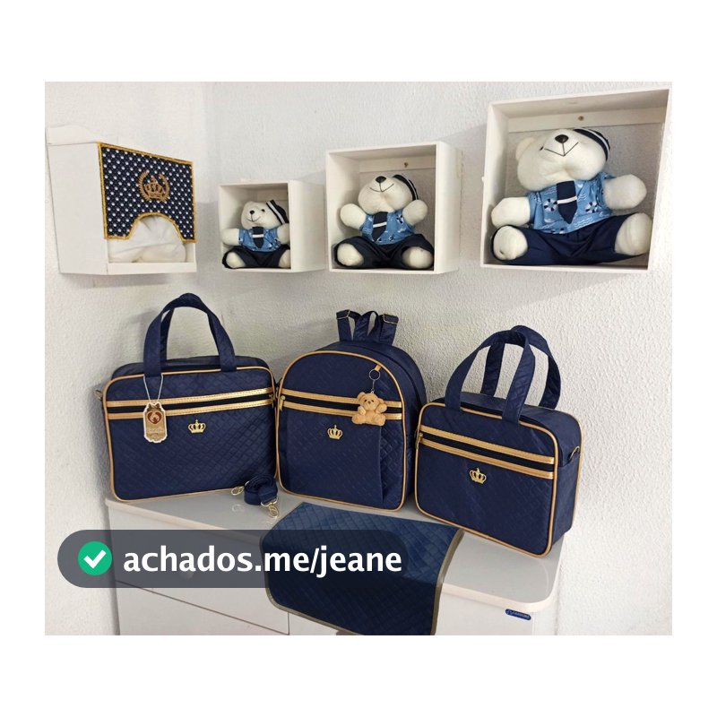Kit Bolsa Maternidade com Mochila Menino/Menina de Qualidade Impermeáveis Super Promoção