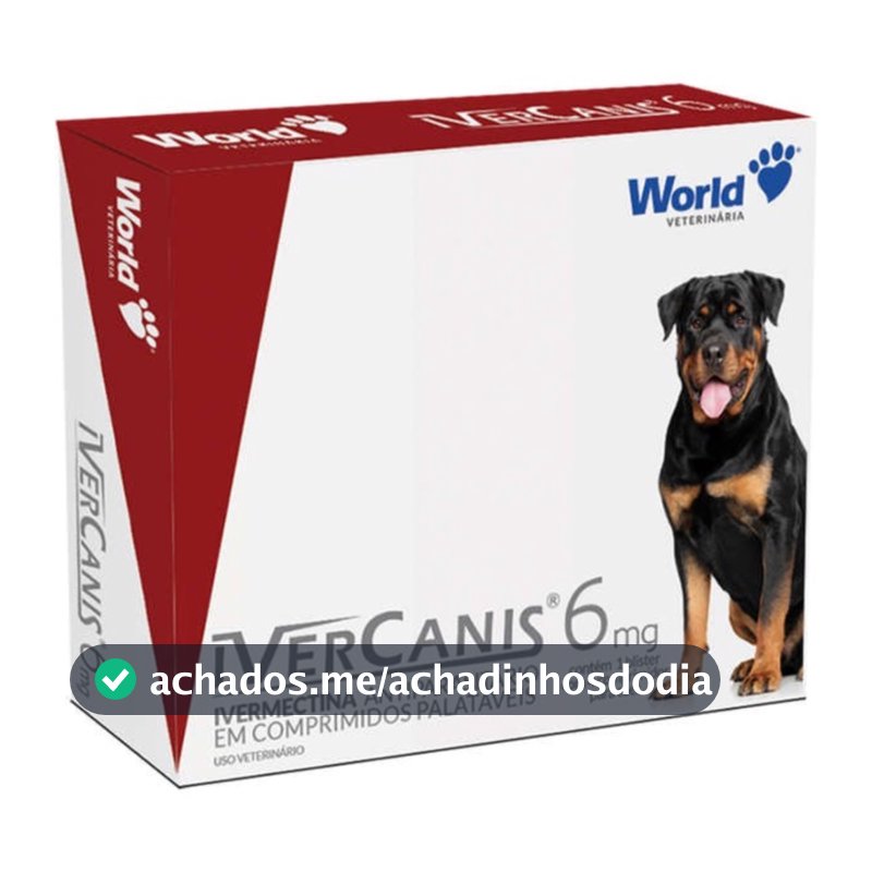 4 Comprimidos de Remédio Contra Pulgas e Carrapatos Para Cães, Proteção de 6 Meses - Envio Rápido