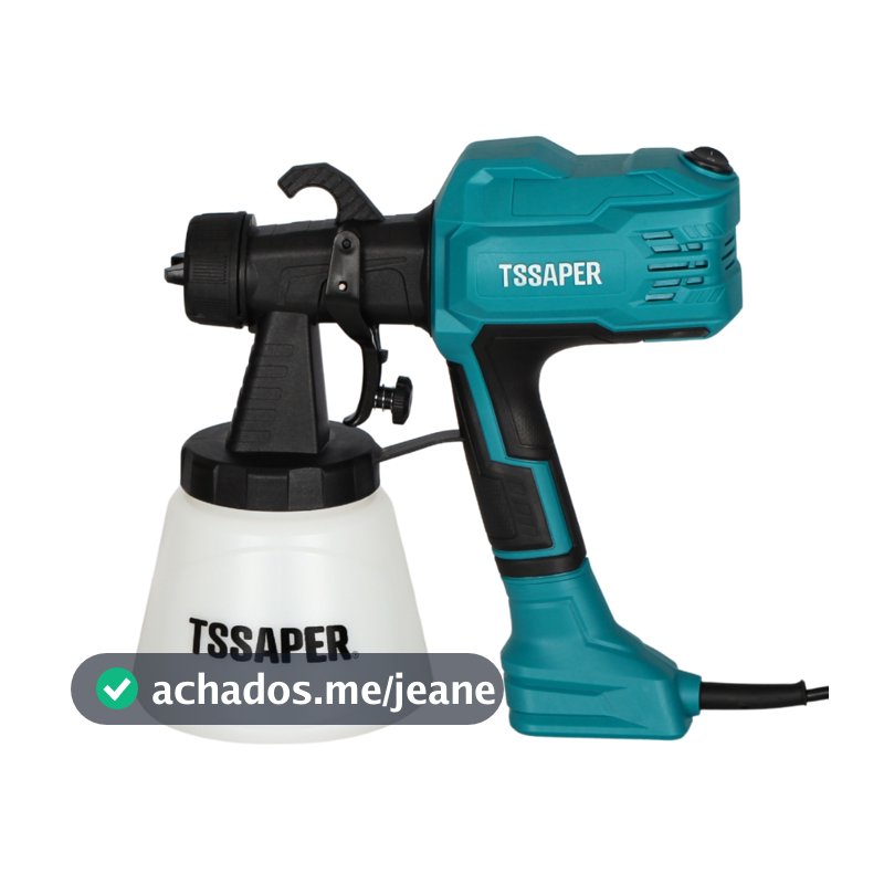 Pulverizador de Tinta Elétrico Compressor Para Pintura Profissional 500w C/ Bico de Metal - TSSAPER