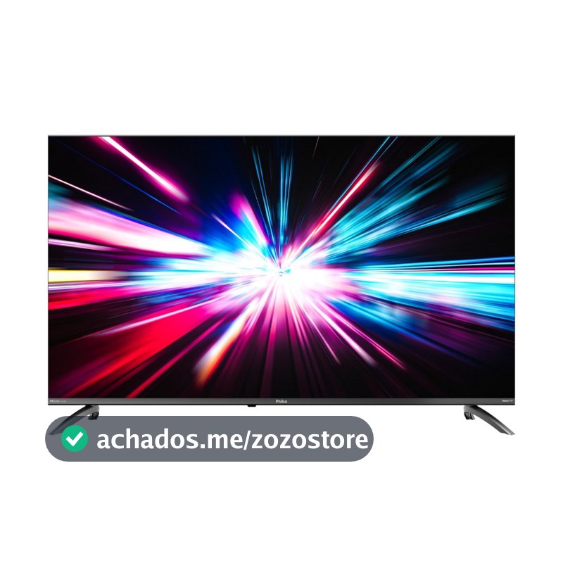 SMART TV PHILCO 50" 4K UHD ROKU TV HDR10 DOLBY AUDIO P50CRB SPACE GRAY