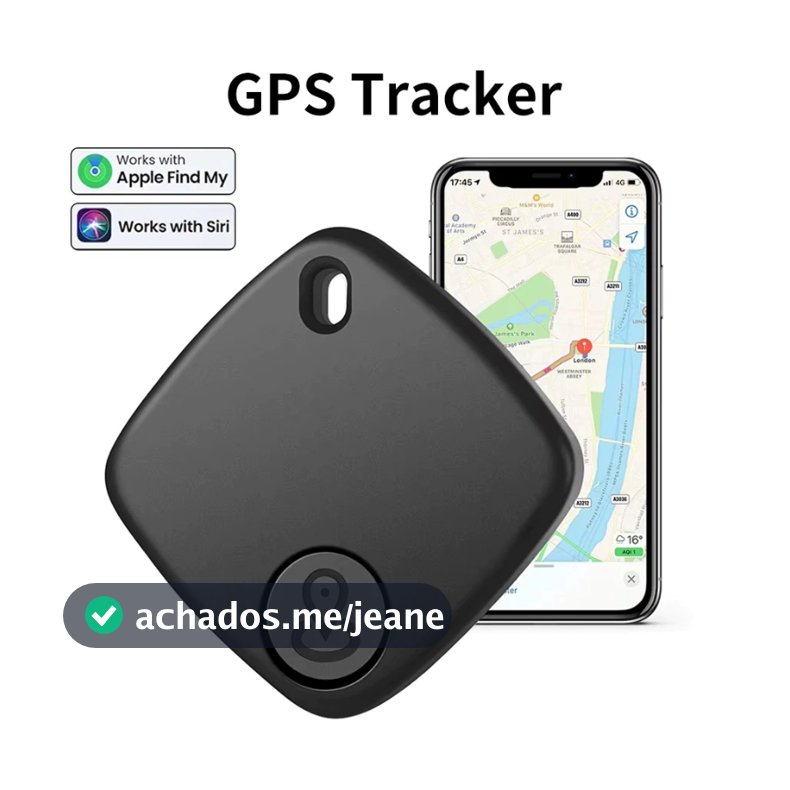 Rastreador AirTag Smart Tag Localizador-GPS Mala/Carro/Moto/Pet/Criança Sem Limite de Distância