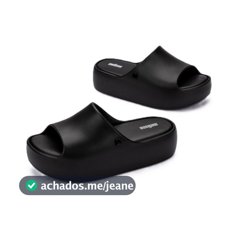 Chinelo Melissa Free Platform Slide Feminino Nuvem Plataforma Tratorado Confortável Original Mv-35859