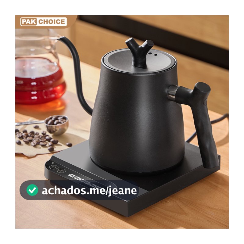 Chaleira Inox Escovado 1.5l Bico Fino Chá Café