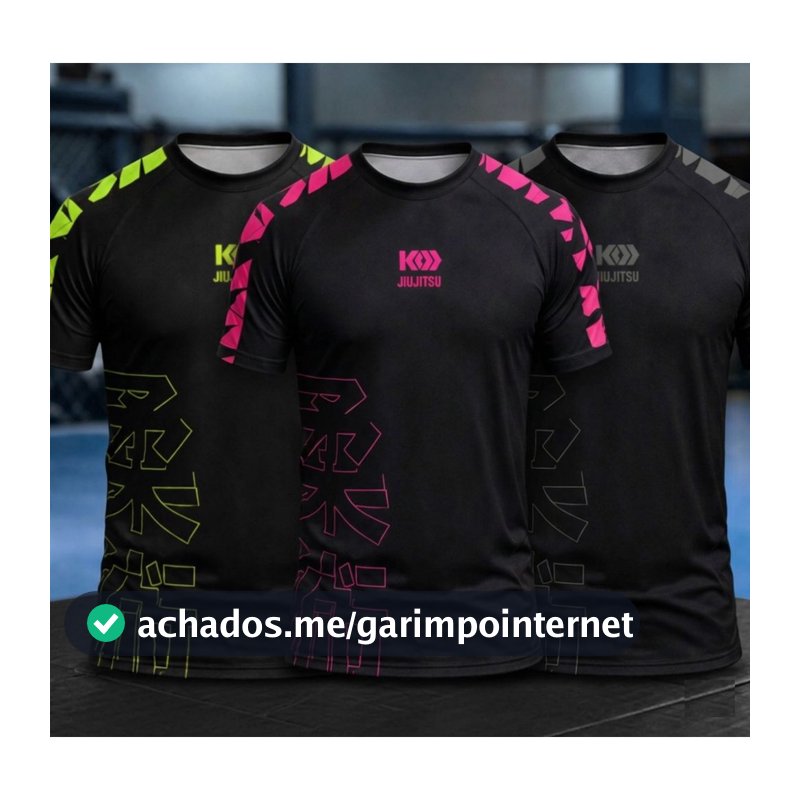 Camiseta Rash Guard de compressão esportiva unissex Jiu Jitsu Academia Treino bjj luta mma