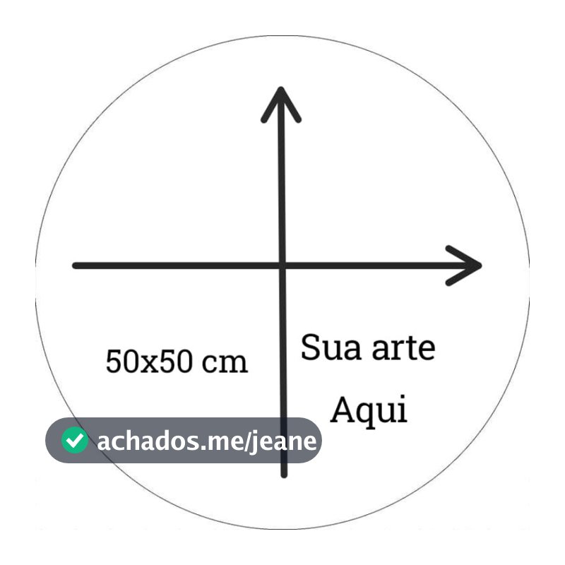 Capa para painel 50x50 personalizado do seu jeito
