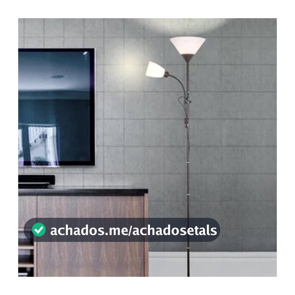 Luminária Pedestal Dupla De Piso/Chão Ambientes e Decoração ASIA_HOME