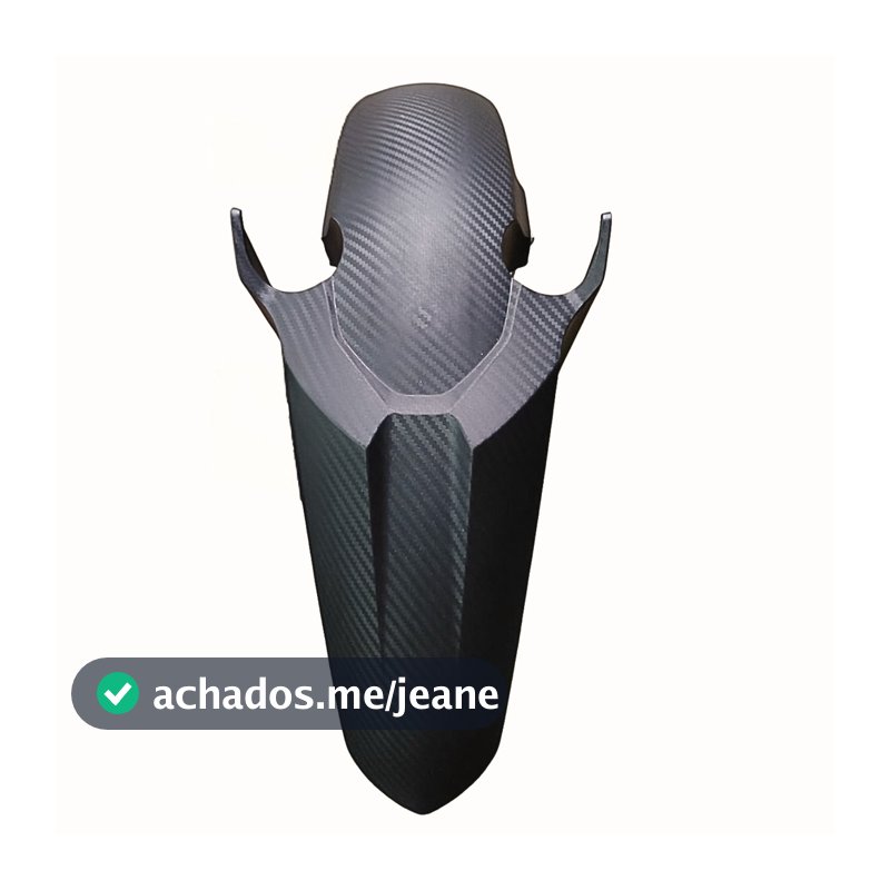 PARALAMA INFERIOR XRE190 MODELO FIBRA DE CARBONO IDEAL HONDA NXR BROS 150 160