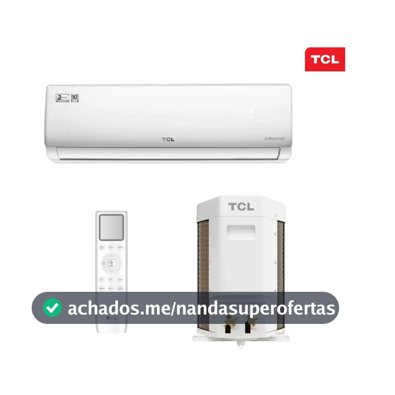 Ar Condicionado TCL Split Hi Wall Elite Inverter 12.000 Btus Tac-12csgv-inv Frio 220v