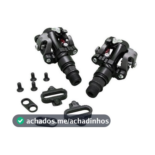 PEDAL CLIP WELLGO M919 PARA MTB COM TACOS INCLUSOS