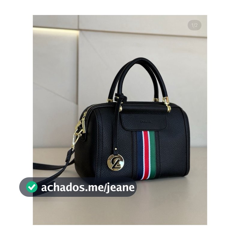 Bolsa baú média feminina qualidade premium original Chalita