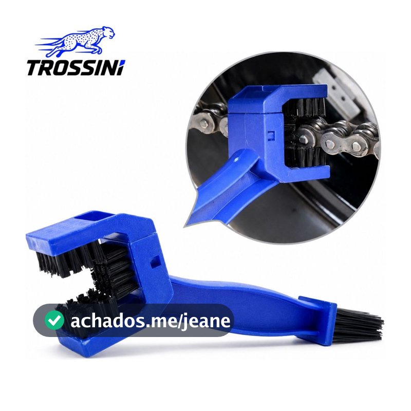 Escova De Limpeza Para Corrente Para Bike E Moto Com Freio E Transmissão Uso Profissional Eficiente