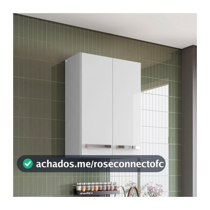 Armário de Cozinha Suspenso 2 Portas Baren