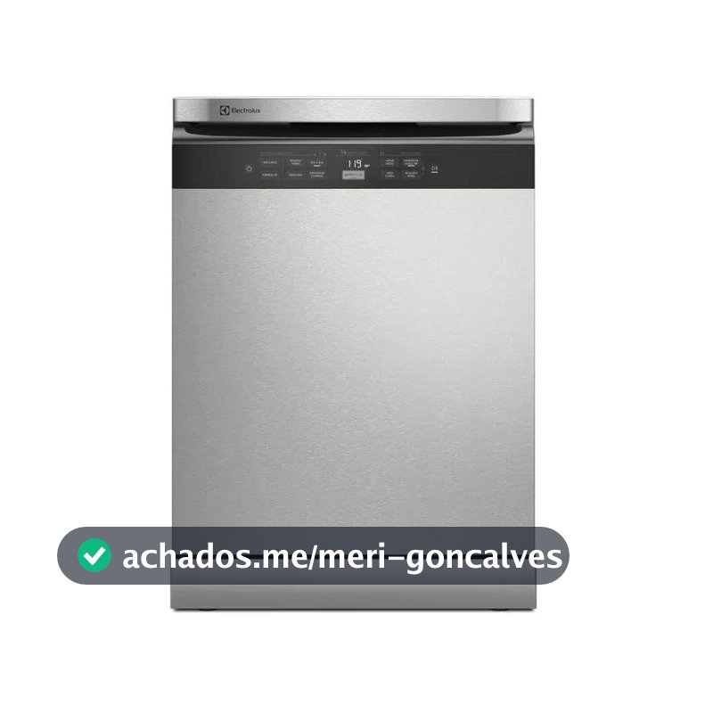 Lava-Louças Electrolux 14 Serviços Inox com Função Higienizar Compras (LL14X)