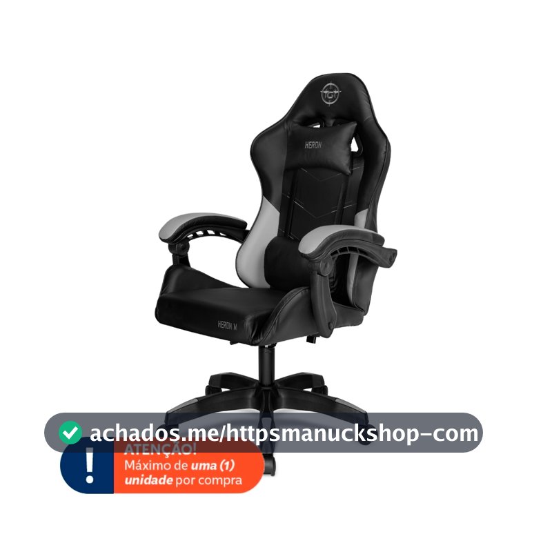 Cadeira Gamer TGT Heron M, Preto, TGT-HRM-BK02